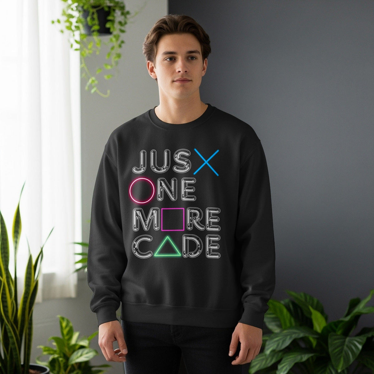 Code Culture just one more code sweatshirt funny programmer Sweatshirt in S — Code Culture developer clothing