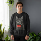 Code Culture cat manager sweatshirt funny programmer Sweatshirt in S — Code Culture developer clothing
