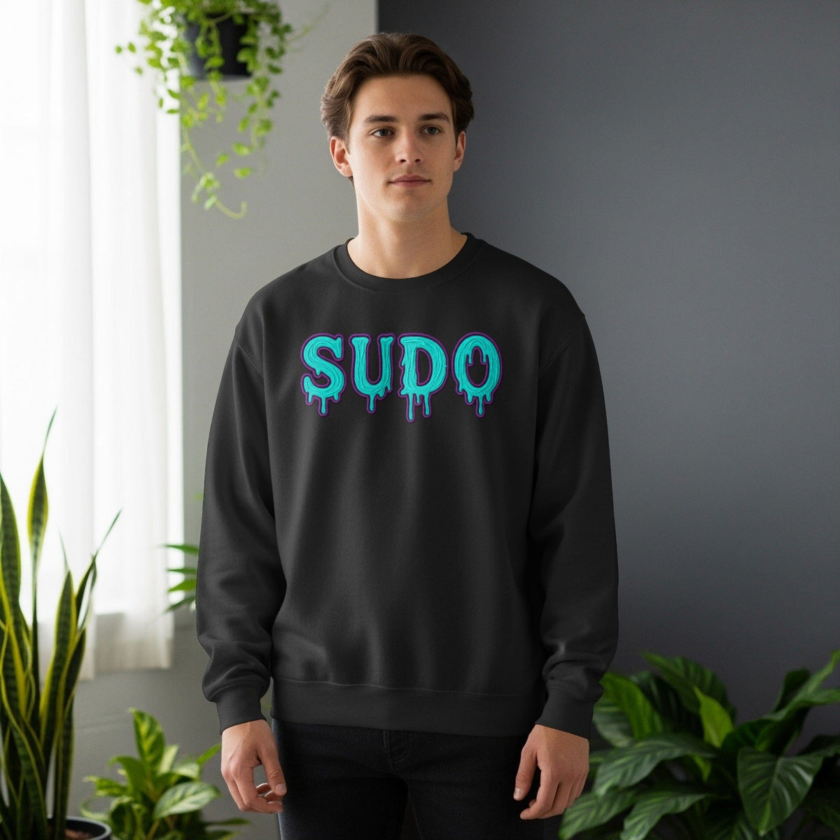 Code Culture sudo sweatshirt funny programmer Sweatshirt in S — Code Culture developer clothing