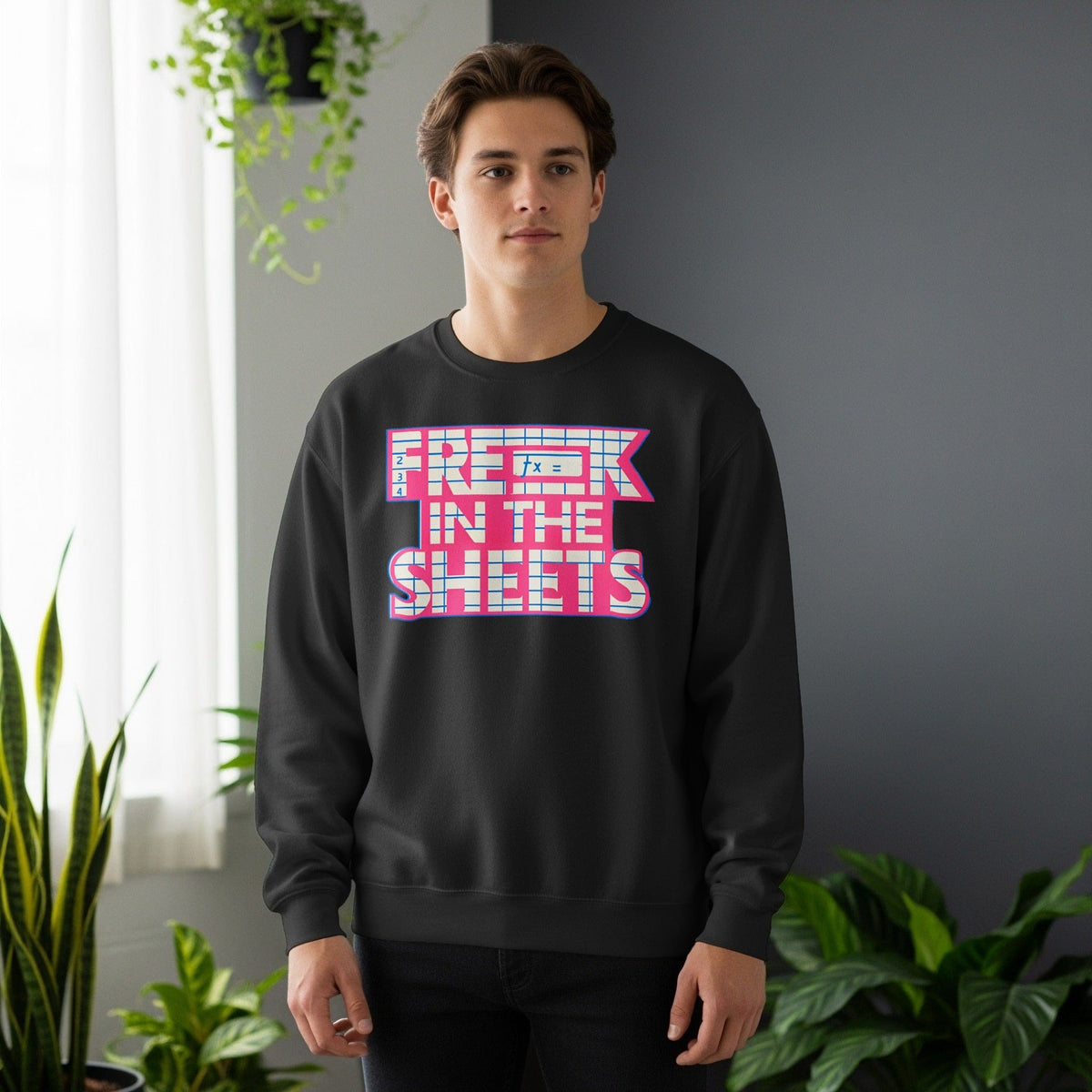 Code Culture freak in the sheets sweatshirt funny programmer Sweatshirt in S — Code Culture developer clothing