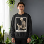 working skeleton developer sweatshirt