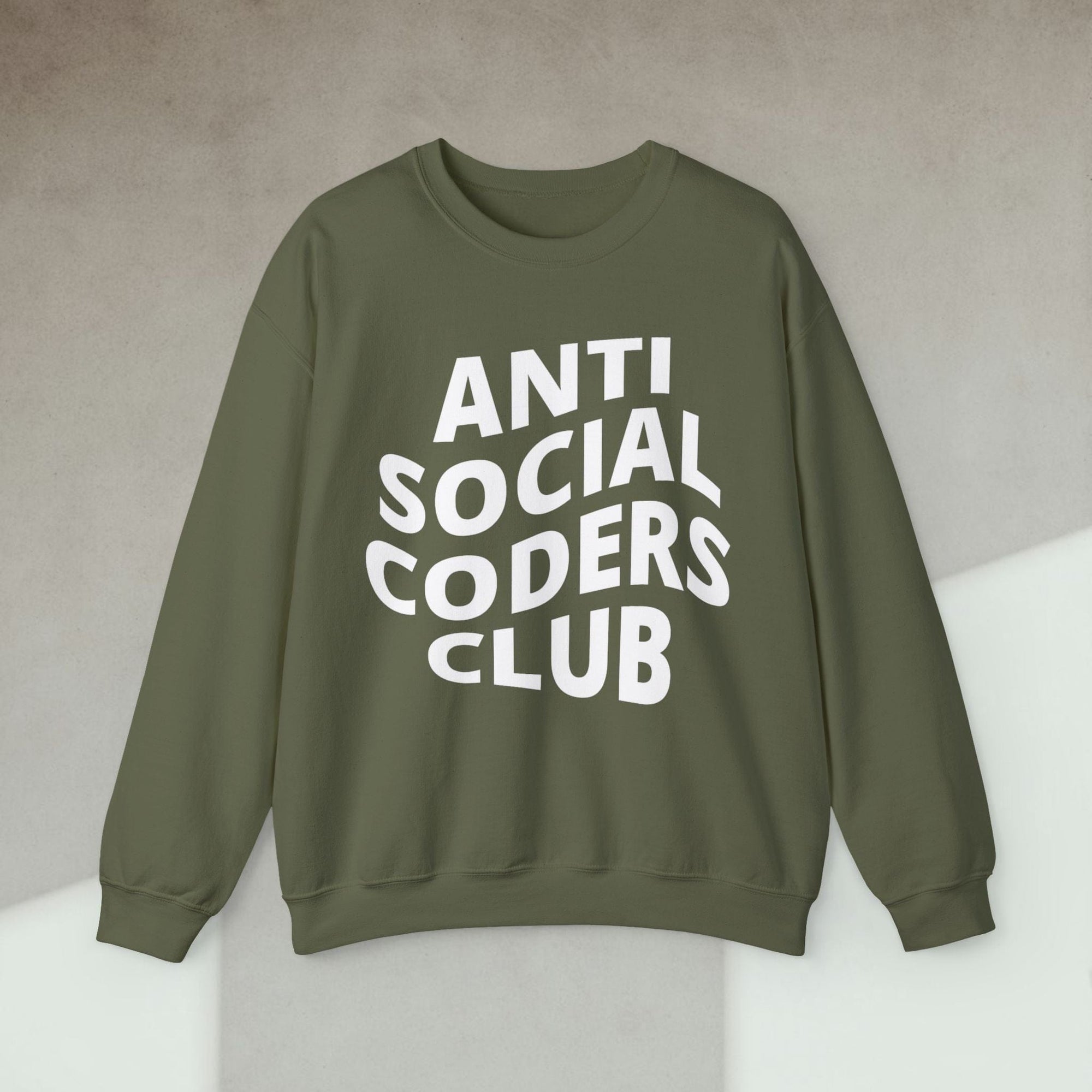 anti social coders club sweatshirt