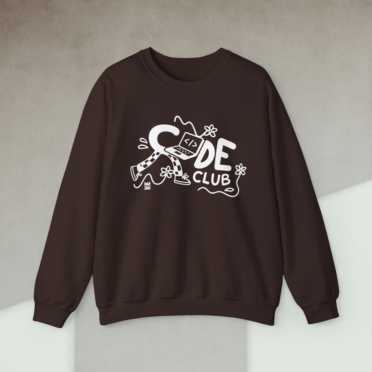 Code Culture code club sweatshirt funny programmer Sweatshirt in S — Code Culture developer clothing