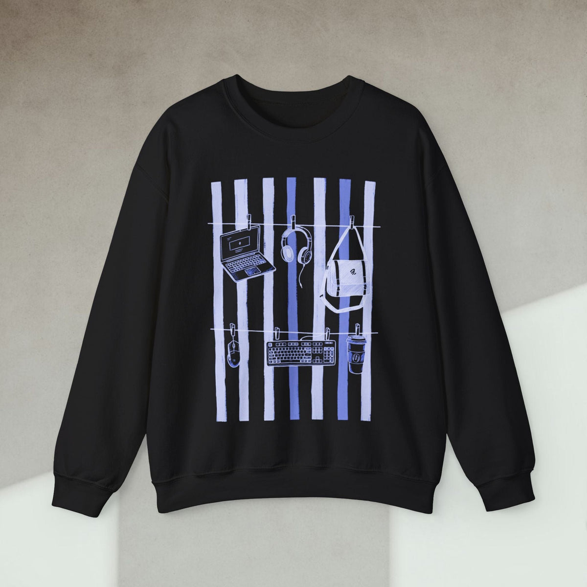 Code Culture developer essential hanged sweatshirt funny programmer Sweatshirt in S — Code Culture developer clothing
