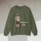 Code Culture hardworking developer sweatshirt funny programmer Sweatshirt in S — Code Culture developer clothing
