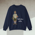 Code Culture hardworking developer sweatshirt funny programmer Sweatshirt in S — Code Culture developer clothing