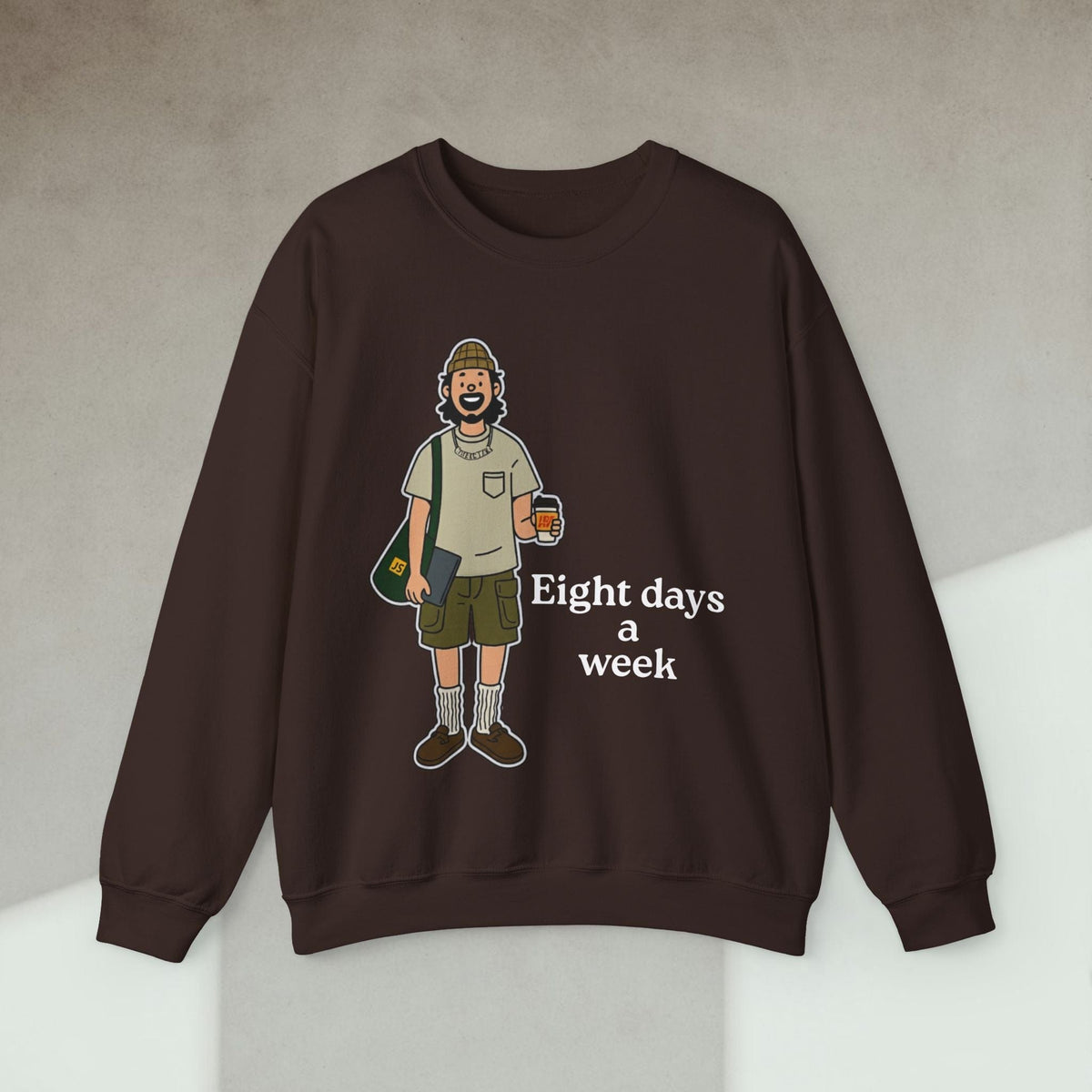 Code Culture hardworking developer sweatshirt funny programmer Sweatshirt in S — Code Culture developer clothing