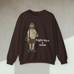 Code Culture hardworking developer sweatshirt funny programmer Sweatshirt in S — Code Culture developer clothing