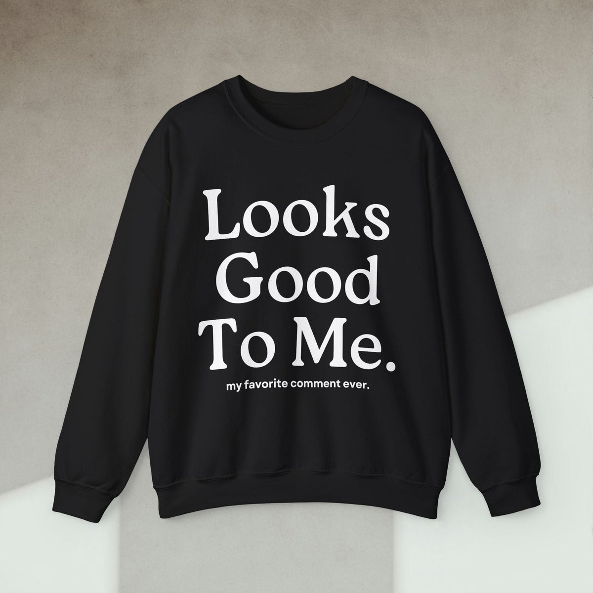Code Culture looks good to me sweatshirt funny programmer Sweatshirt in S — Code Culture developer clothing