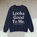 Code Culture looks good to me sweatshirt funny programmer Sweatshirt in S — Code Culture developer clothing