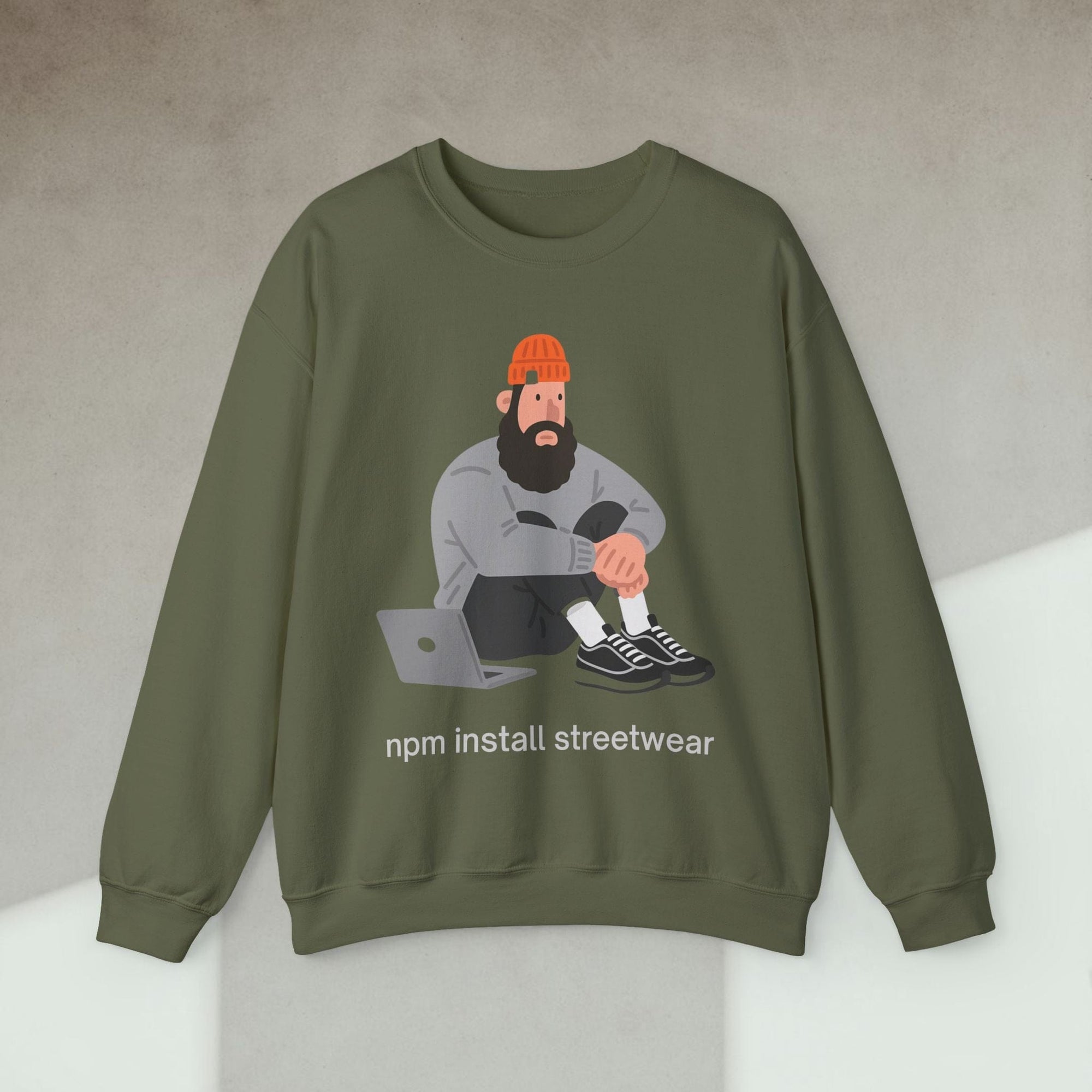 npm install streetwear sweatshirt
