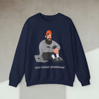 Code Culture npm install streetwear sweatshirt funny programmer Sweatshirt in S — Code Culture developer clothing