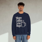 More Coffee Less Debugs Sweatshirt