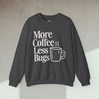 Code Culture More Coffee Less Debugs Sweatshirt funny programmer Sweatshirt in S — Code Culture developer clothing