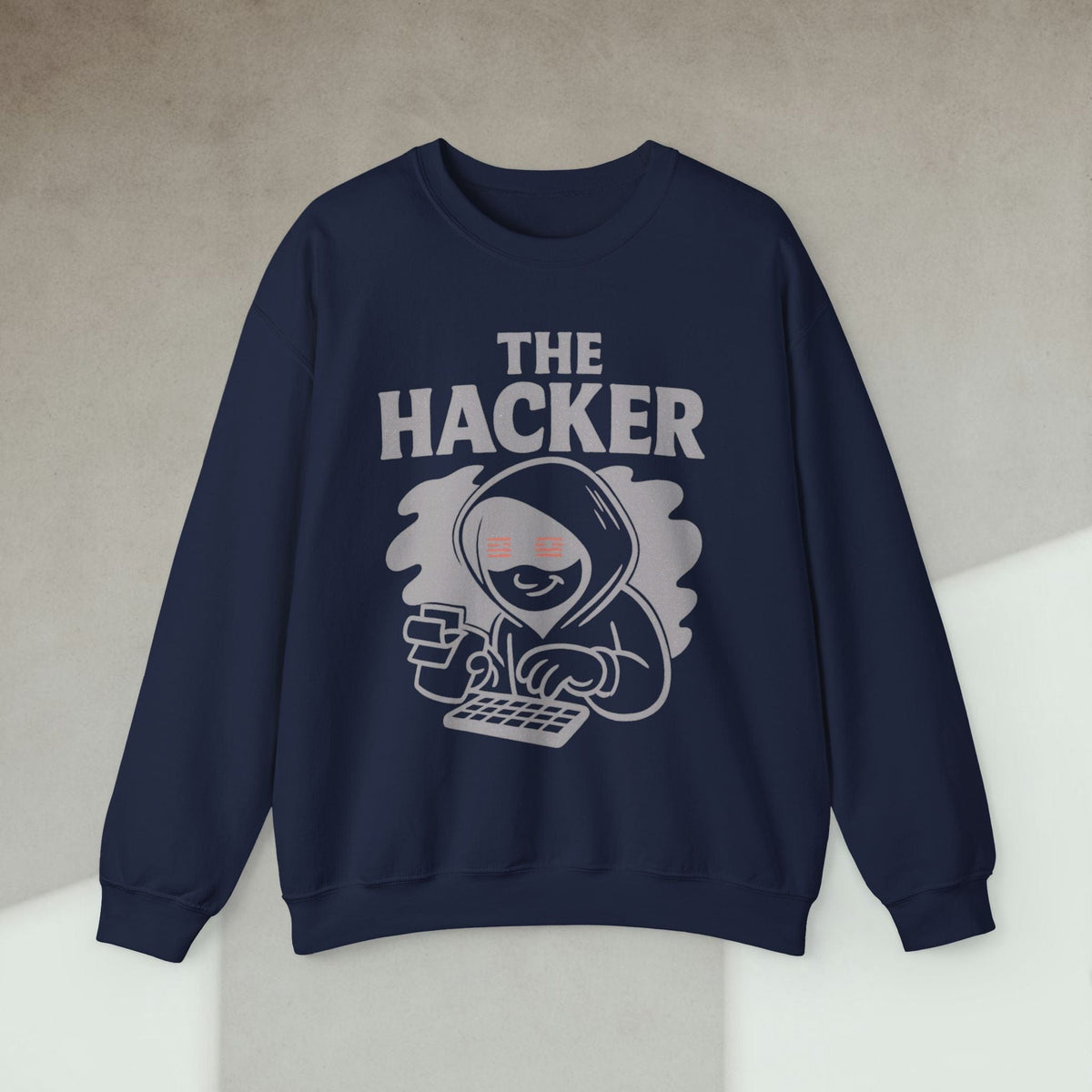 Code Culture the hacker Sweatshirt funny programmer Sweatshirt in S — Code Culture developer clothing
