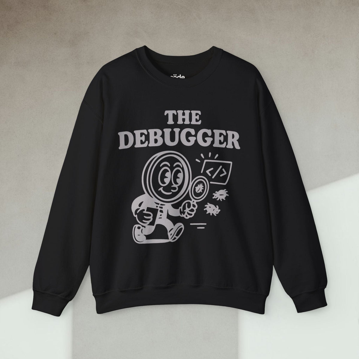 Code Culture the debugger Sweatshirt funny programmer Sweatshirt in S — Code Culture developer clothing