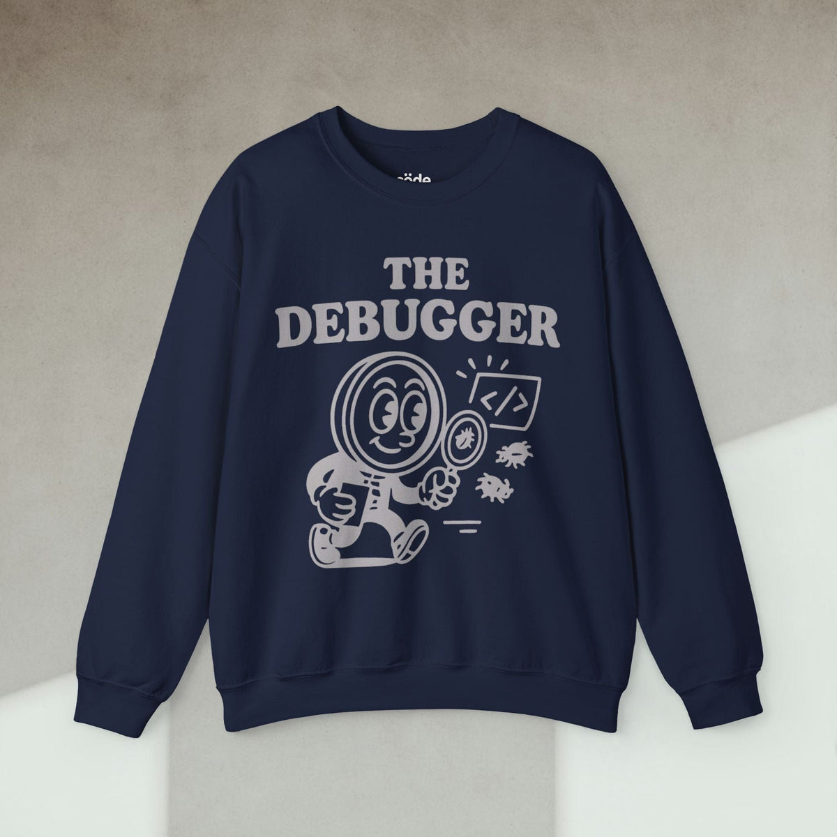 Code Culture the debugger Sweatshirt funny programmer Sweatshirt in S — Code Culture developer clothing