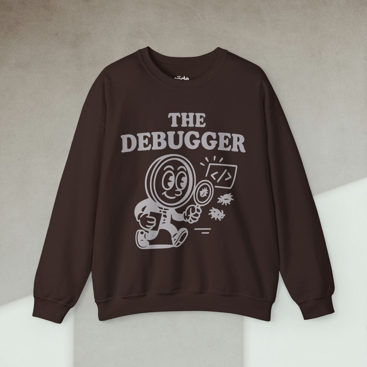 Code Culture the debugger Sweatshirt funny programmer Sweatshirt in S — Code Culture developer clothing
