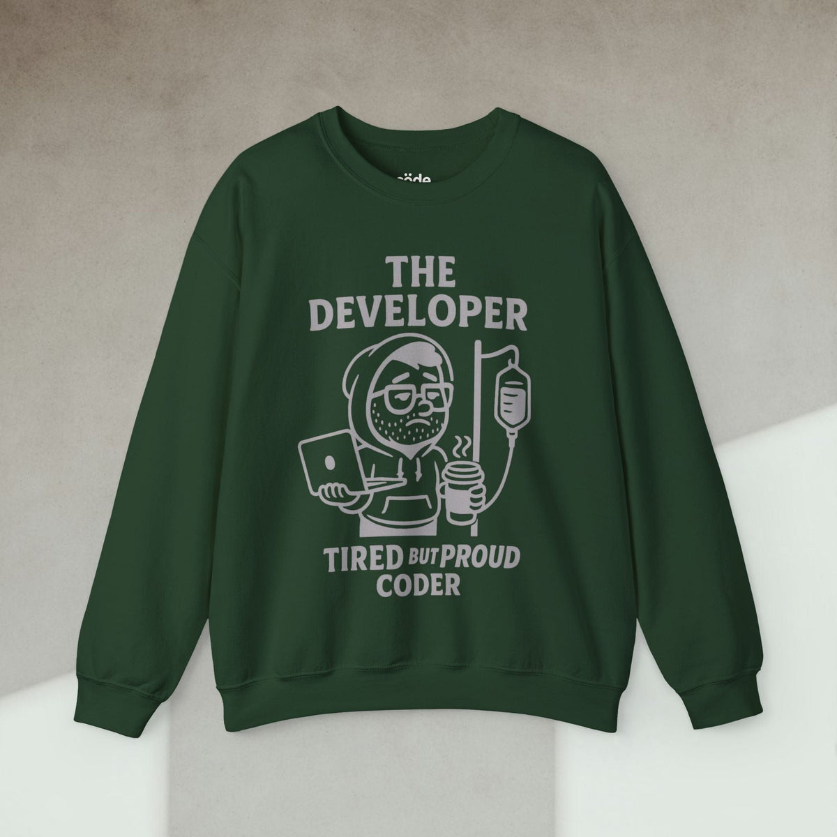 Code Culture the developer Sweatshirt funny programmer Sweatshirt in S — Code Culture developer clothing