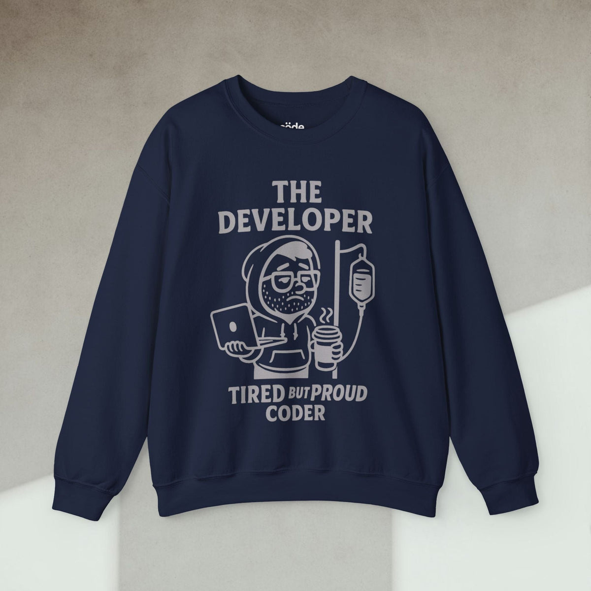 Code Culture the developer Sweatshirt funny programmer Sweatshirt in S — Code Culture developer clothing