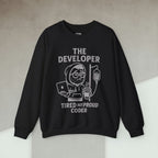 Code Culture the developer Sweatshirt funny programmer Sweatshirt in S — Code Culture developer clothing