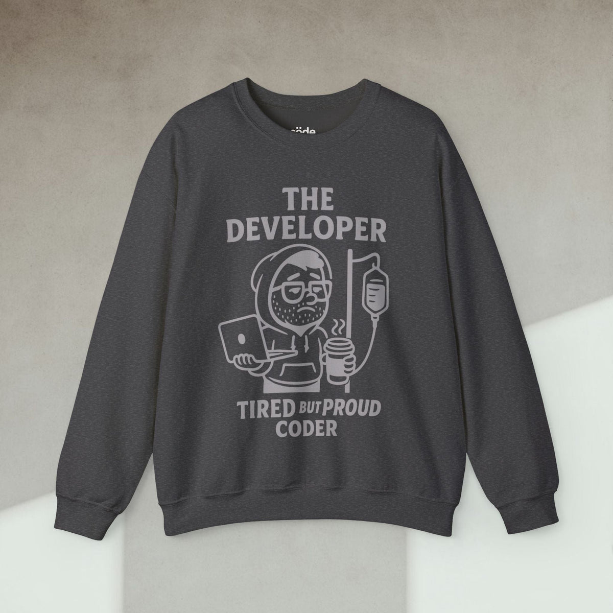 Code Culture the developer Sweatshirt funny programmer Sweatshirt in S — Code Culture developer clothing