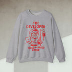 Code Culture the developer Sweatshirt funny programmer Sweatshirt in S — Code Culture developer clothing