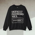 Code Culture default password nice Sweatshirt funny programmer Sweatshirt in S — Code Culture developer clothing