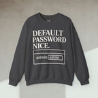 Code Culture default password nice Sweatshirt funny programmer Sweatshirt in S — Code Culture developer clothing