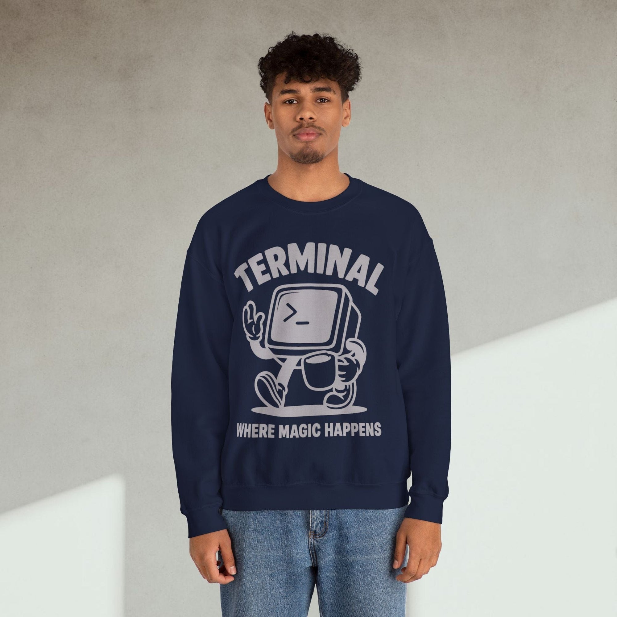 terminal where magic happens Sweatshirt