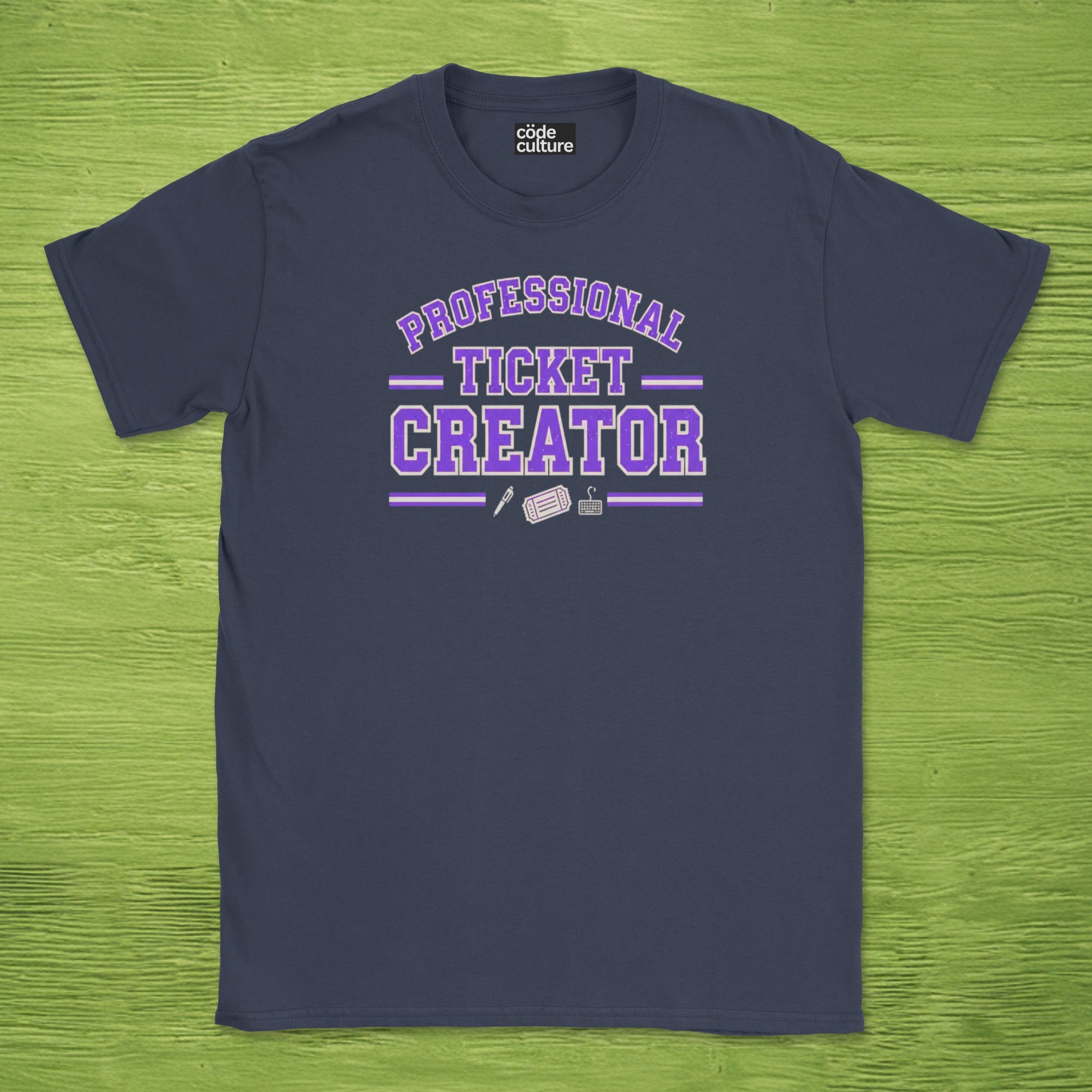 professional ticket creator shirt