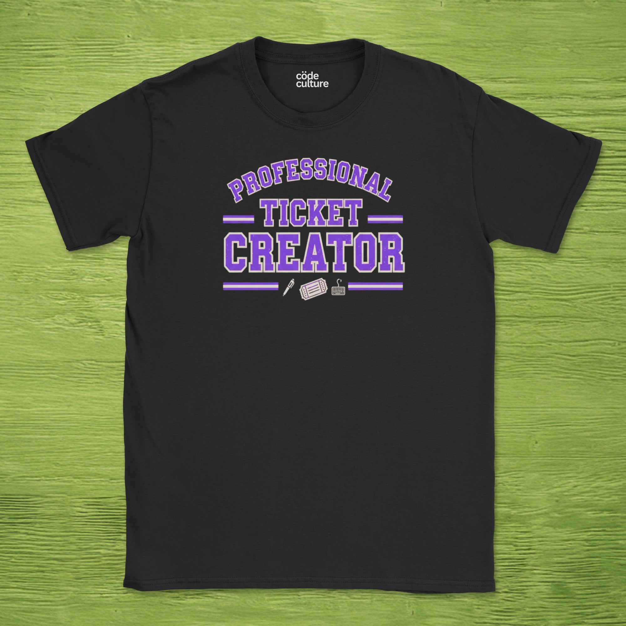 professional ticket creator shirt
