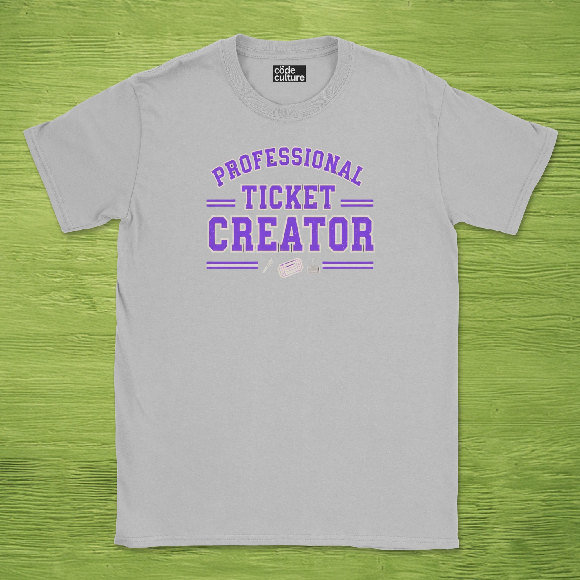 professional ticket creator shirt