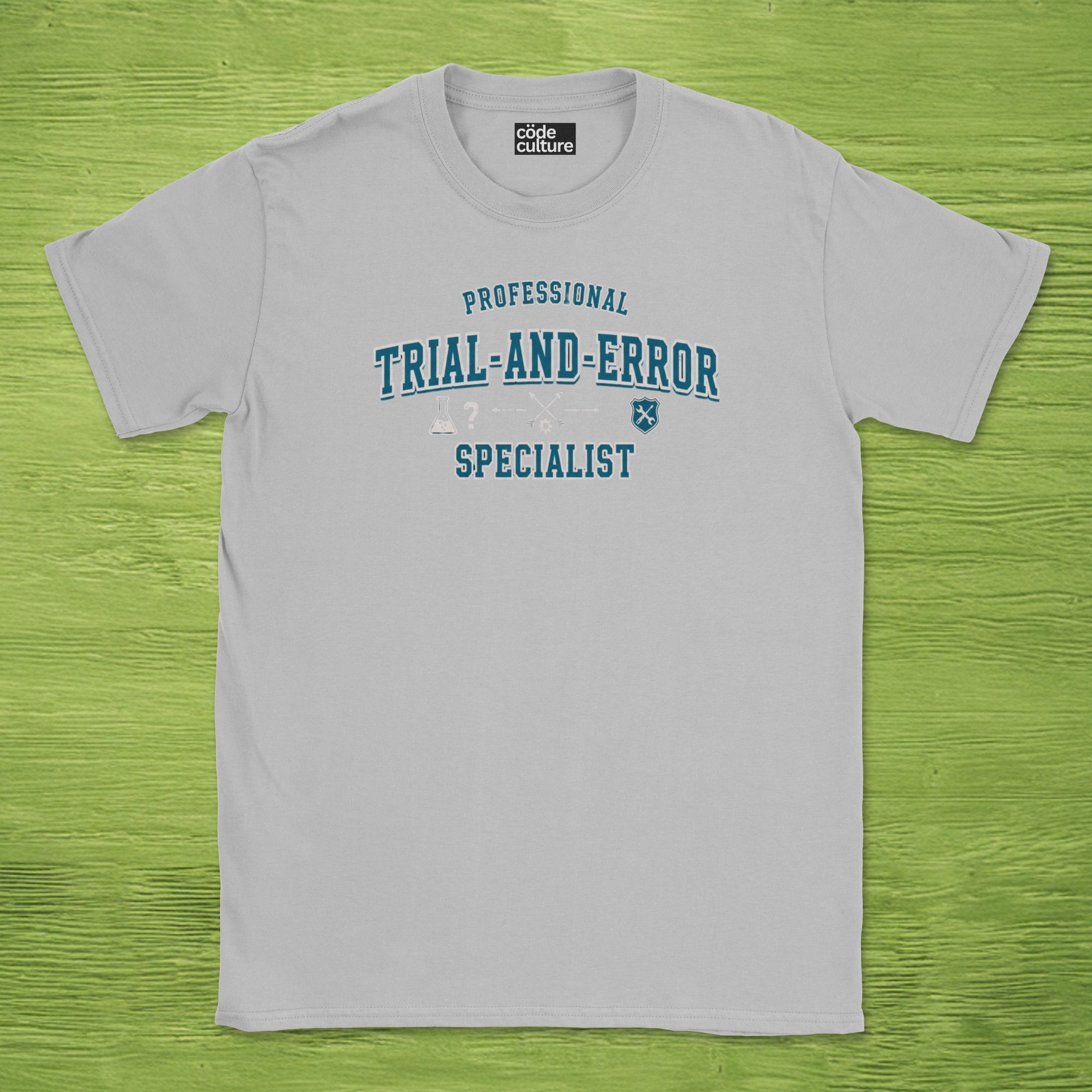 professional trial and error specialist shirt
