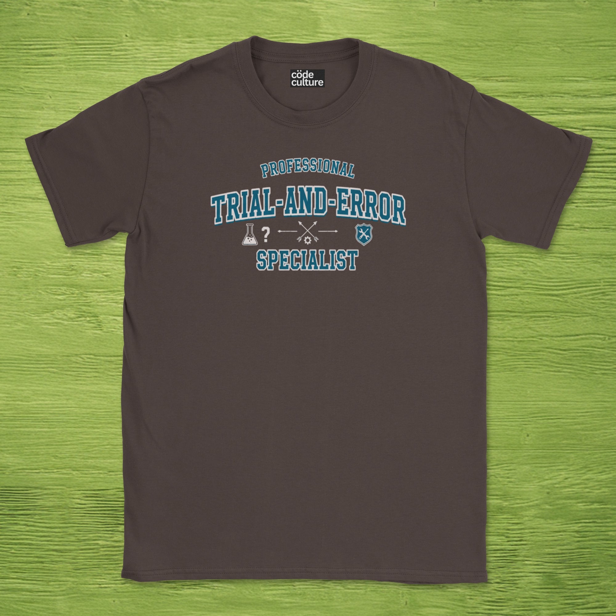 professional trial and error specialist shirt