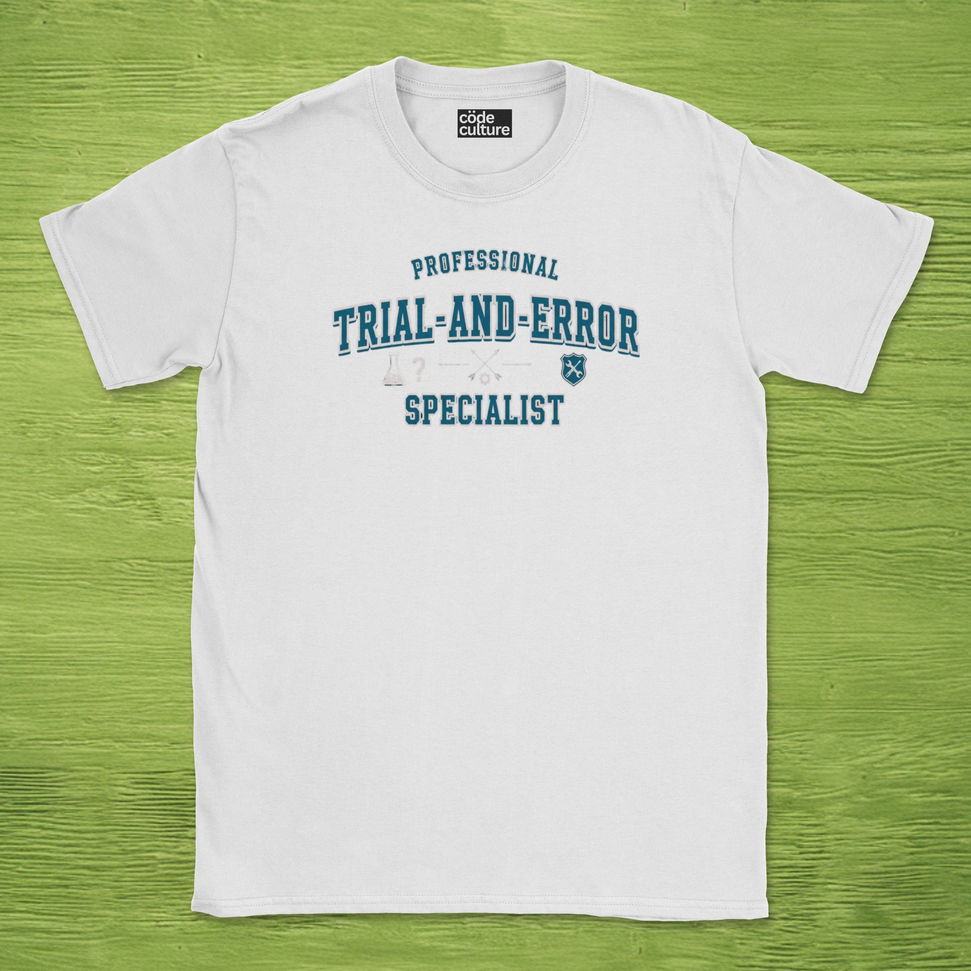 professional trial and error specialist shirt