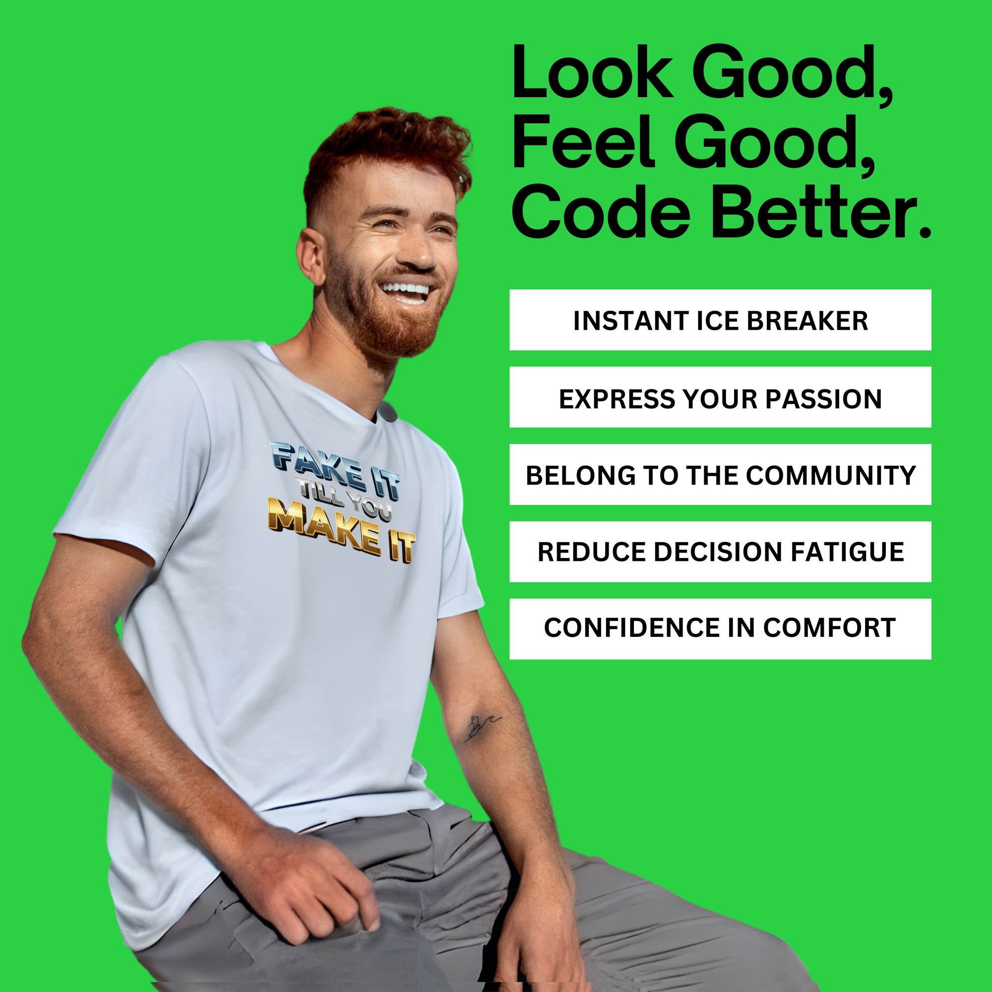 fake it till you make it shirt