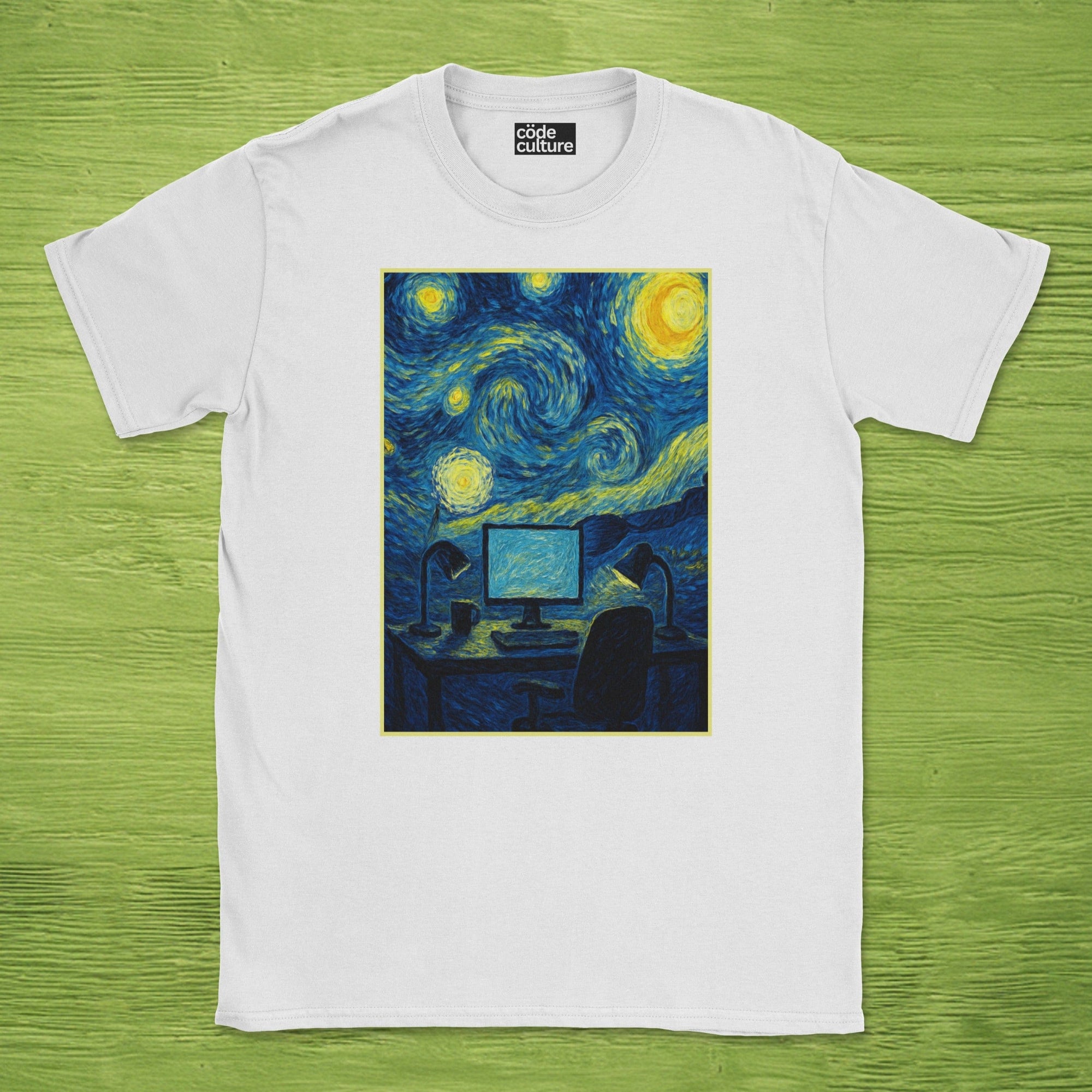 van gogh desk shirt
