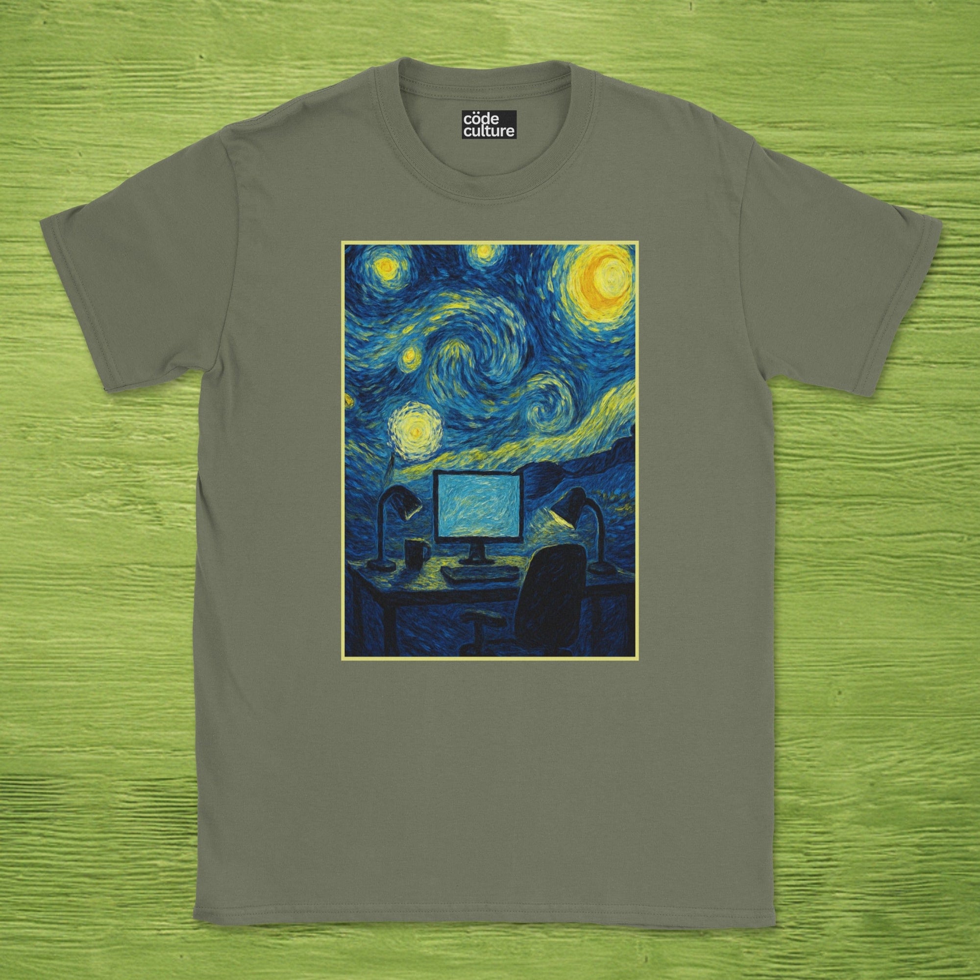 van gogh desk shirt