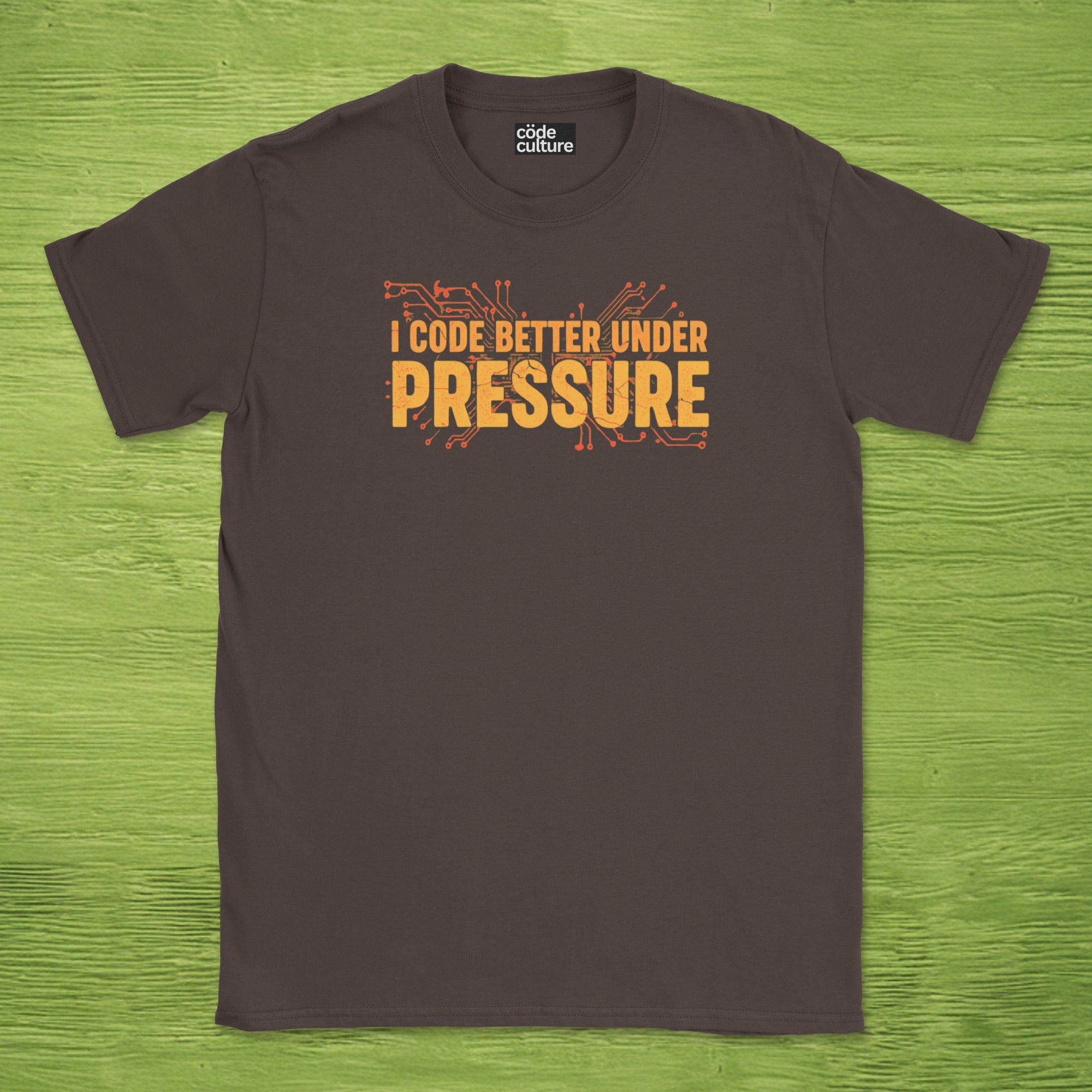 i code better under pressure shirt