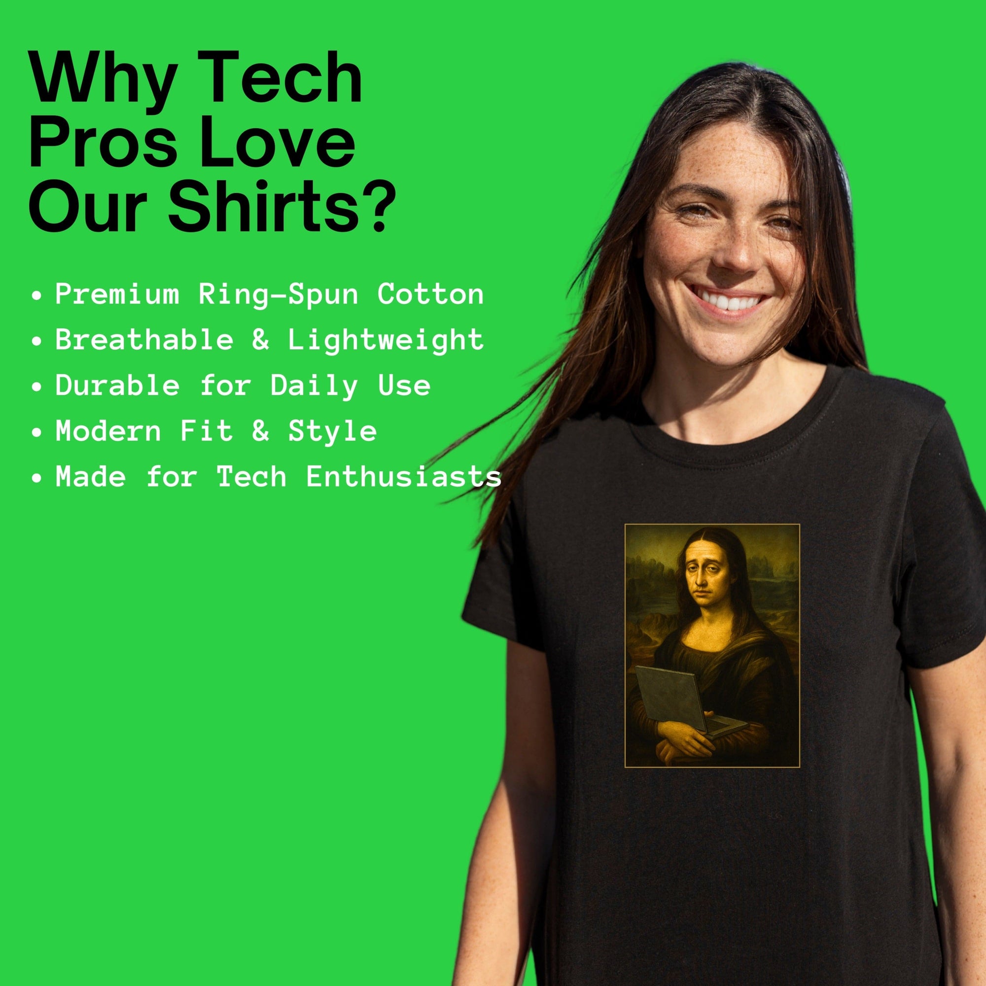 mona lisa dev shirt