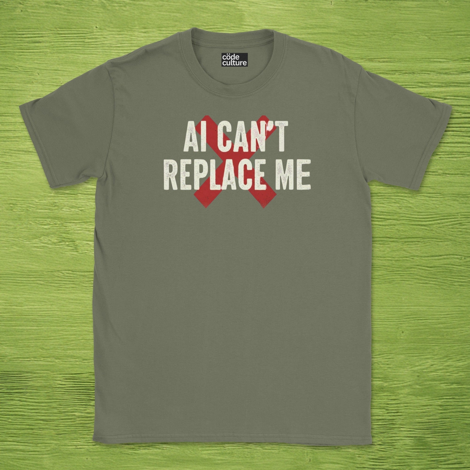 ai cant replace me shirt