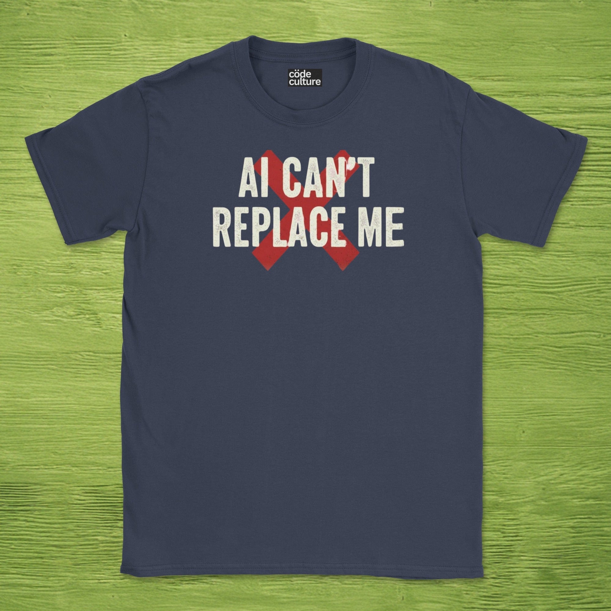 ai cant replace me shirt