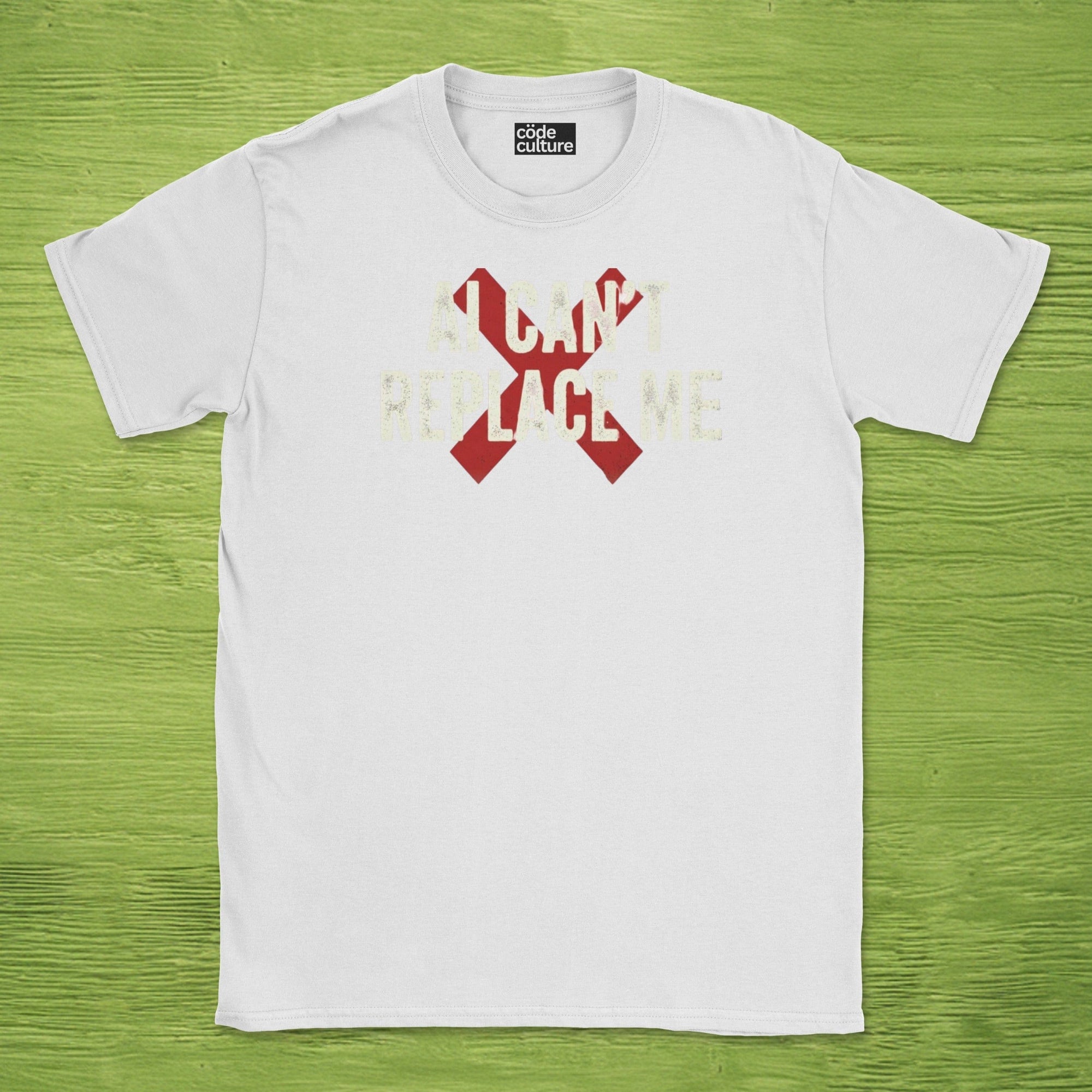 ai cant replace me shirt