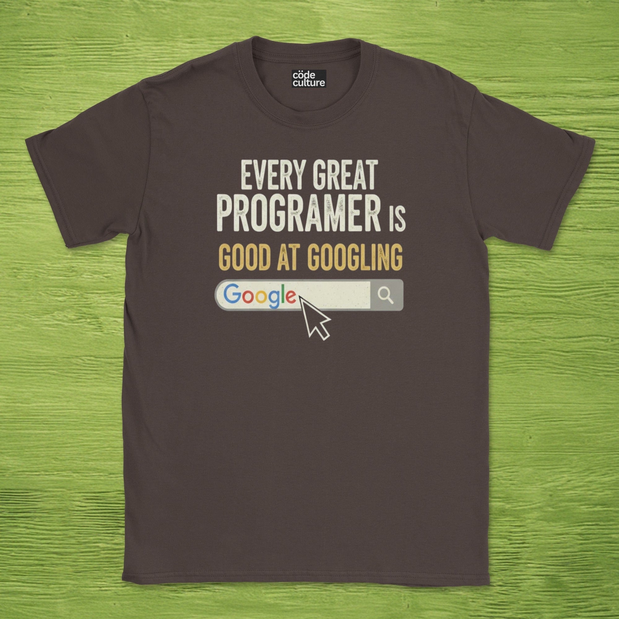 every great programmer is good at googling shirt