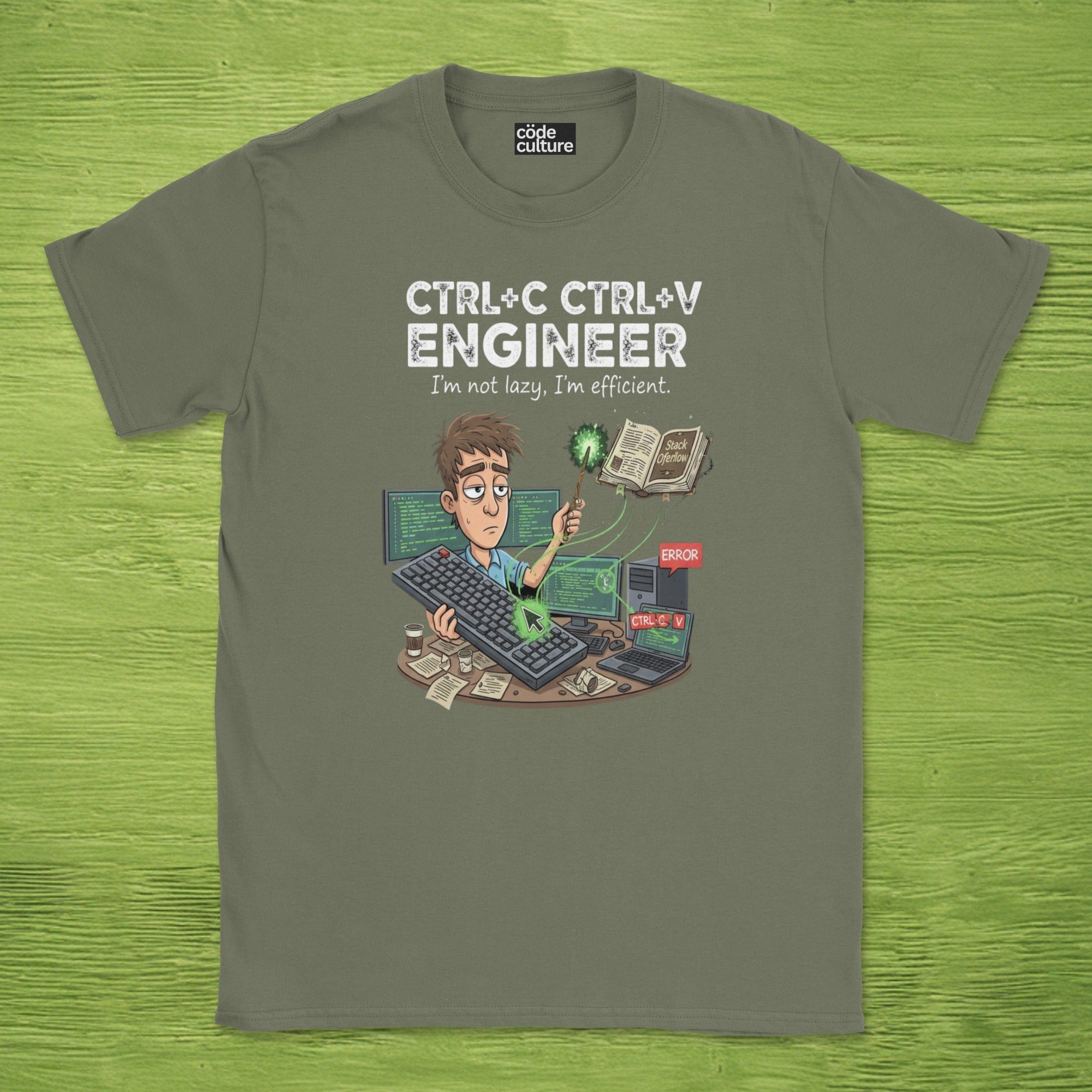 ctrl c ctrl v engineer shirt