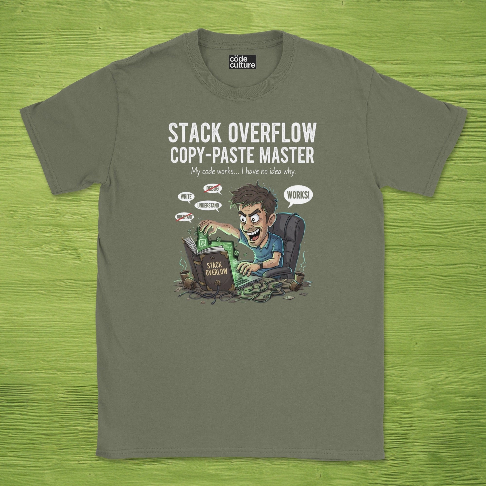 stack overflow copypaste master shirt