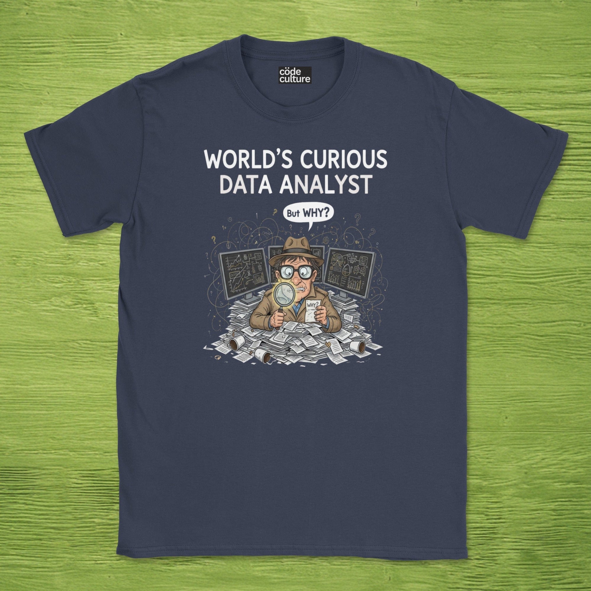 world's curious data analyst shirt