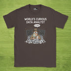 world's curious data analyst shirt