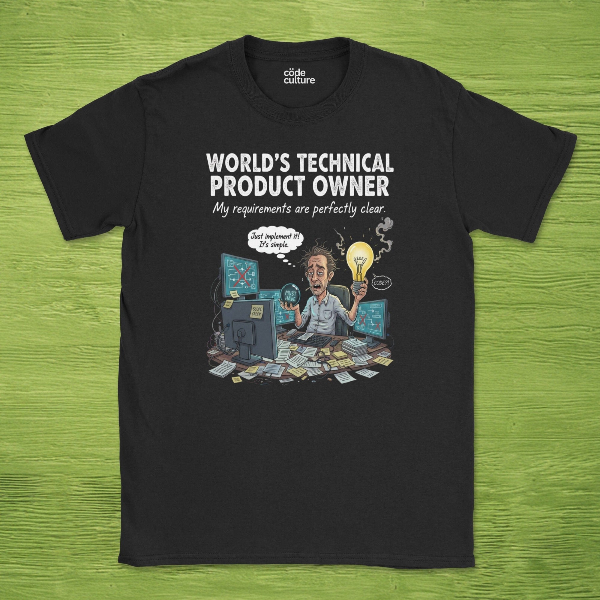 world's technical product owner shirt